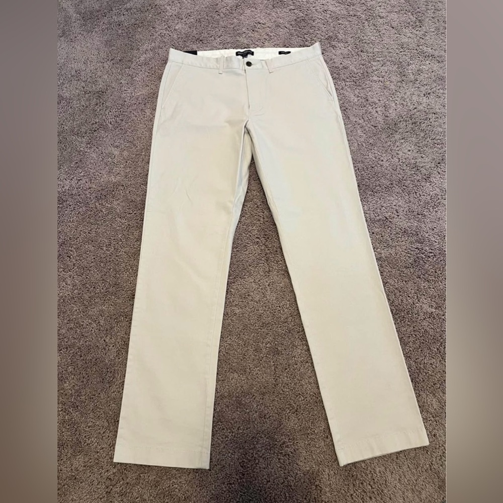 Mens NWT JCrew Mercantile flex straight khakis Size 34x34